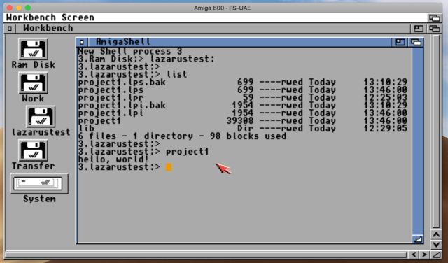 Amiga Build Success Tested